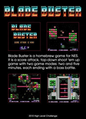 Blade Buster (Japan) (En) (Aftermarket) (Unl) box cover back